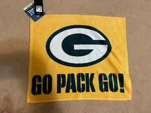 Green Bay Packers Team Fan Rally Towel 16x18. NFL - Picture 1 of 1