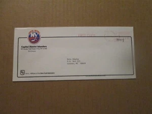 AHL Capital District Islanders Vintage Circa 1990's Team Logo Business Envelope - Picture 1 of 1