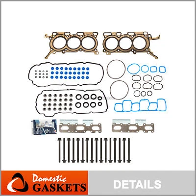 Juego de pernos de junta de culata para Ford Edge 2011-2013 3,5 L V6 DOHC Foto 1 de 4