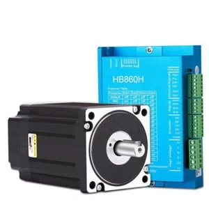Kit servocontrolador híbrido de circuito cerrado Nema34 4,5 Nm ~ 12,5 Nm CNC - Imagen 1 de 12