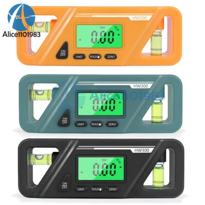 90° Degree LCD Digital Display Inclinometer Level Meter Protractor Angle Meter - Image 1 of 4