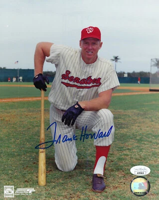 SENATORS Frank Howard signed 8x10 photo JSA COA AUTO Autographed Washington - Image 1 of 2