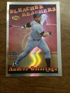 ANDRES GALARRAGA 1997 97 Topps BLEACHER REACHERS #SB10 10