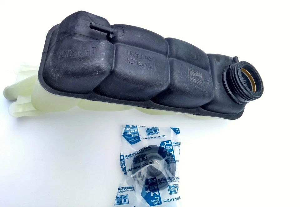 Tanque de expansión de desbordamiento depósito de refrigerante Mercedes Benz E320 E430 E55 NUEVO Foto 1 de 4