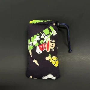 NEW 6" X 3" Padded Pipe Bag Pouch Case Bubbler Glass Bowl Bag - Picture 1 of 5
