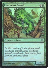 MTG - 10th Edition - Enormous Baloth - Foil - NM