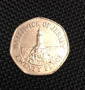bailiwick of jersey 20p 2009 lighthouse worth