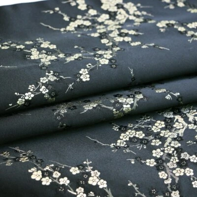 1Yard*75cm Floral Brocado Material For Clothing Handmade Brocade Viscose Fabric - Image 1 of 4