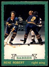 1973-74 O-Pee-Chee Light Backs Rene Robert #139