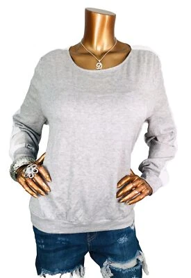 INC XL 上衣全新带标签 59 美元弹力柔软易穿 Lite 毛衣 Heather 灰色白色 LongSl — 第 1/4 张图片