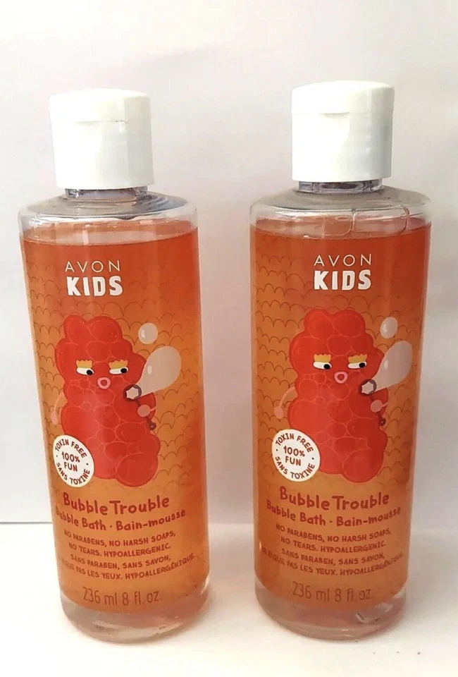 2X Avon Kids "Bubble Trouble" Apple Burst Bubble Bath 8 Fl. Oz. - Image 1 of 1