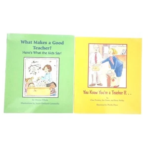 You Know You're A Teacher If / What Makes A Good Teacher? Crystal Springs Books - Bild 1 von 24