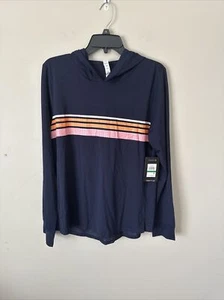 Marc New York by Andrew Marc Performance Women Blue Long Sleeve T-Shirt X Large - Picture 1 of 3