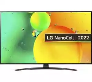 LG 43NANO766QA 43" Smart 4K Ultra HD HDR LED TV with Google Assistant & Amazon A - Picture 1 of 6