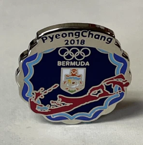 Olympic NOC Pin 2018 ~ Bermuda ~ PyeongChang Winter Games - Bild 1 von 7