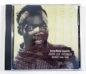 John Lee Hooker Detroit 1948-1949 Musik CD 2002 Savoy Jazz Heritage Society NEU - Bild 1 von 3