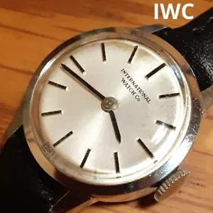 IWC International Watch Company Hand-wound Ladies Watch Free size Working Item - Picture 1 of 6