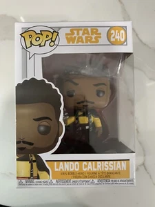 Funko Pop! Star Wars Lando Calrissian #240 Vinyl Bobble Head Figure - Picture 1 of 12