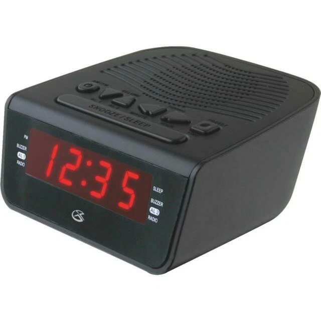 GPX C224B Dual Alarm Clock
