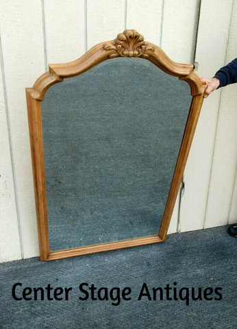 62958 Large Maple Beveled Mirror -32"W x 2"D x 52"H Cover