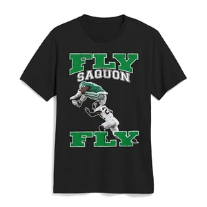 No Look Reverse Hurdle - FLY SAQUON FLY Fußball T-Shirt - Bild 1 von 7