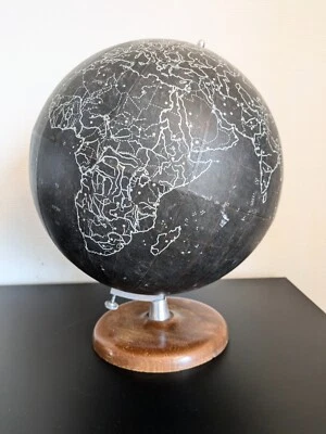 Ancien Globe Terrestre Éditions Girard Et Barrère Imprimerie Michard - Photo 1/4