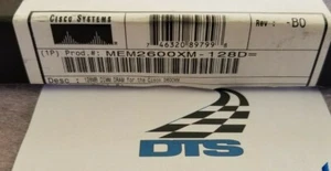 Cisco Mem2600XM-128D=FOC 15-8693-01 128MB (New) in open box - Picture 1 of 4