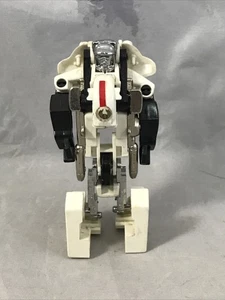 HARLEY ROBO Action Figure Vintage Transforming White Motorcycle 1980s Loose - Picture 1 of 19