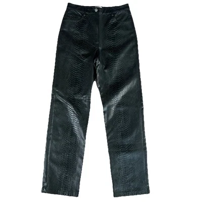 Wilfred The Melina Pants Black Vegan Leather Womens High Waisted Size 6 - Image 1 of 4