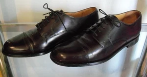 Cole Haan Caldwell Men's Dress Derby Cap Toe Shoes Size 11 D Burgundy - Picture 1 of 9