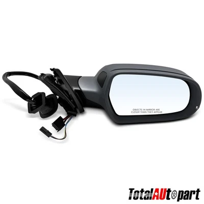 Espelho elétrico com LDW e aquecido e sinal e memória para Audi A4 S4 2010 2011 destro - Imagem 1 de 4