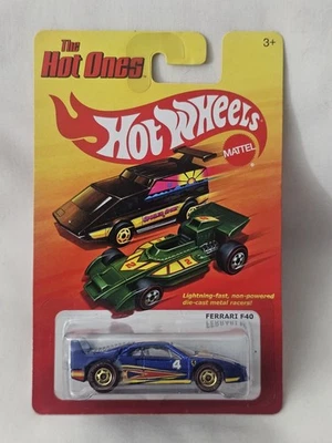 Neumáticos Hot Wheels 2011 Hot Ones Ferrari F40 raros Chase Redline Foto 1 de 3