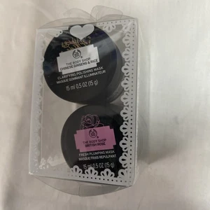 Body shop Chinese ginseng&rice+british rose plumping Face Masks 15ml ea.gift set - Picture 1 of 2
