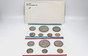 1973 Uncirculated Coin Set U.S Mint Original Government Packaging - Picture 1 of 6