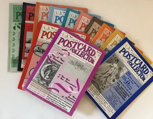 Postcard Collector: 1993 - All 12 Issues of Volume 11 - Lot of Magazines - Bild 1 von 13