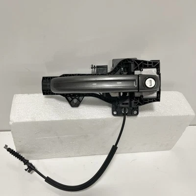 07-15 AUDI Q7 MONTAJE MANIJA PUERTA EXTERIOR LADO CONDUCTOR DELANTERO IZQUIERDO GRIS OEM Foto 1 de 4