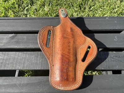 Vintage Bianchi “Shadow” .45 Auto #7L Pancake Holster  - Image 1 of 4