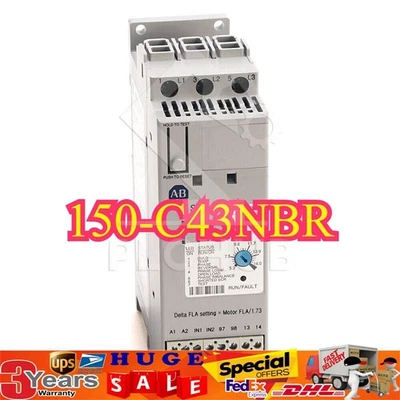 AB 150-C43NBR SMC-3 43A Smart Motor Controller 150C43NBR Brand New Sealed - Image 1 of 4