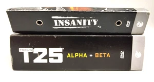 Focus T-25 Alpha Beta & Insanity Complete Set DVD Workouts - Complete - Bild 1 von 14