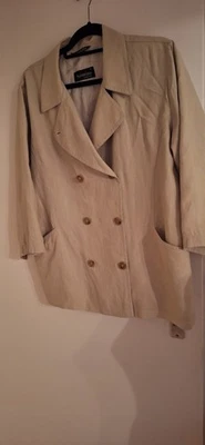 Eleganter zweireiher Damen Kurzmantel Seide Gr 38, Acronimo Dolly - Bild 1 von 4