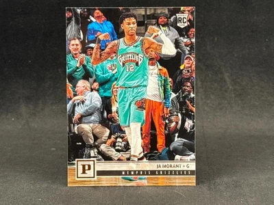 2019-20 PANINI CHRONICLES JA MORANT ROOKIE BRONZE W/ YOUNG DOLPH & KEY GLOCK RC - Image 1 of 2