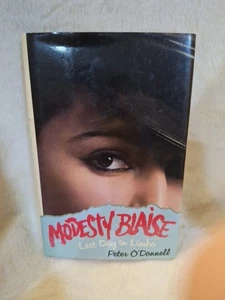 Modesty Blaise, Last Day In Limbo-Peter O’Donnell, 1972 1st Ed. HC/DJ Ex-Lib VG+ - Imagen 1 de 16