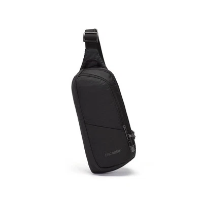 Pacsafe Vibe 150 2.5 Liter Anti Theft Sling Pack, Black Jet Black Foto 1 de 4