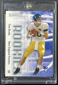 TOM BRADY 2000 SKYBOX IMPACT #27 ROOKIE RC PATRIOTS - Picture 1 of 2