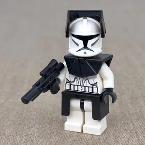 LEGO Star Wars Clone Trooper Black Kama Pauldron Phase 1 Minifigure sw0223 8014 - Picture 1 of 3
