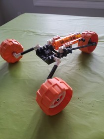 Used LEGO Set 7694 Mars Mission 2007 MT-31 Trike Alien Incomplete 