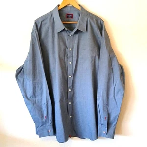 Untuckit Blue Dress Shirt XXXLC - Picture 1 of 4