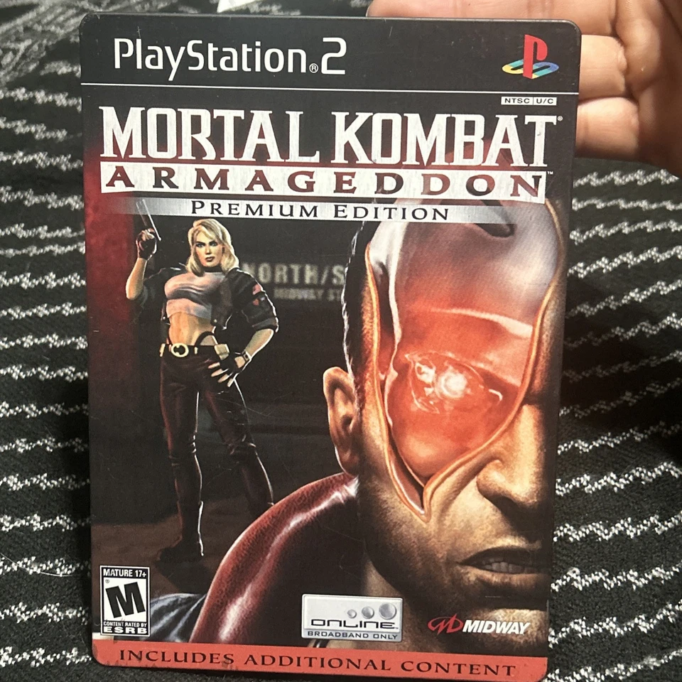 Mortal Kombat: Armageddon Premium Edition Juego PS2 COMPLETO PROBADO STEELBOOK Foto 1 de 4