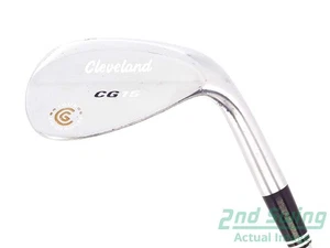 Cleveland CG15 Satin Chrome Wedge Sand SW 54° Steel Wedge Flex Right 36.0in - Picture 1 of 10