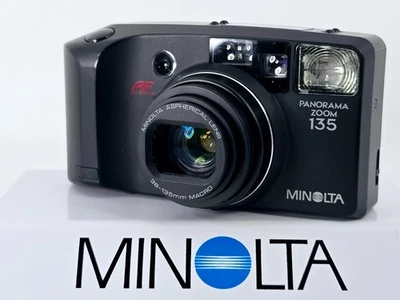 🌸[MINT] Minolta Panorama Zoom 135 Point & Shoot 35mm Film Camera From JAPAN - Image 1 of 4